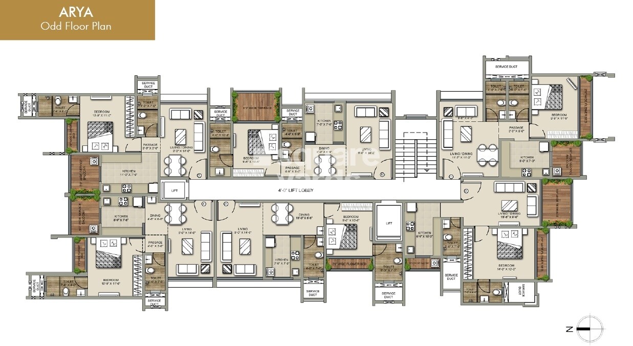 TCJ Arya And Ira Floor Plans 1