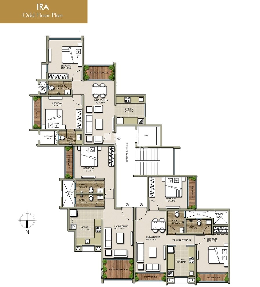TCJ Arya And Ira Floor Plans 3