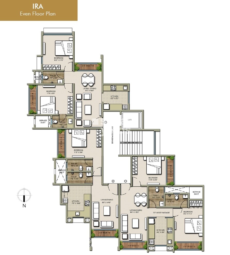 TCJ Arya And Ira Floor Plans 4