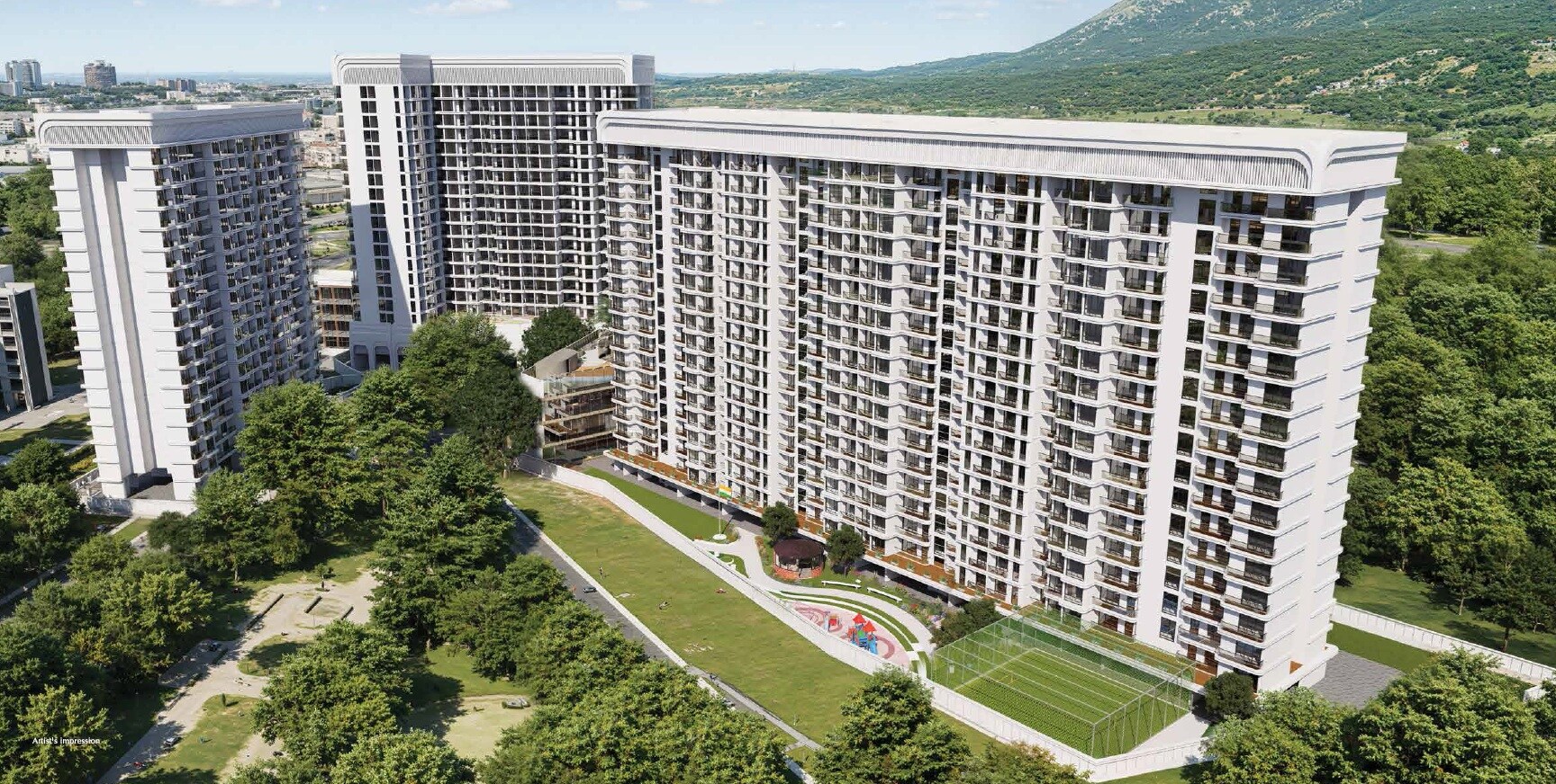 Thanekar BKC Paramount Apartment Exteriors