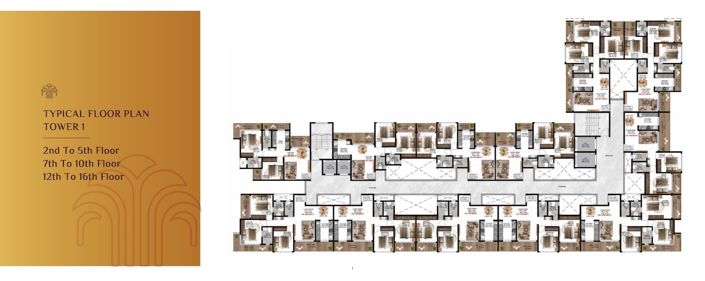 Thanekar BKC Paramount Floor Plans 1