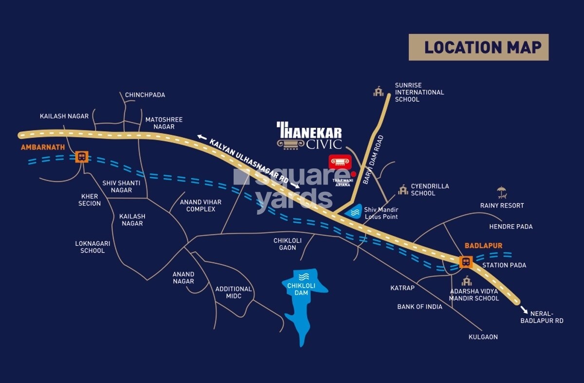 Thanekar Civic Location Image