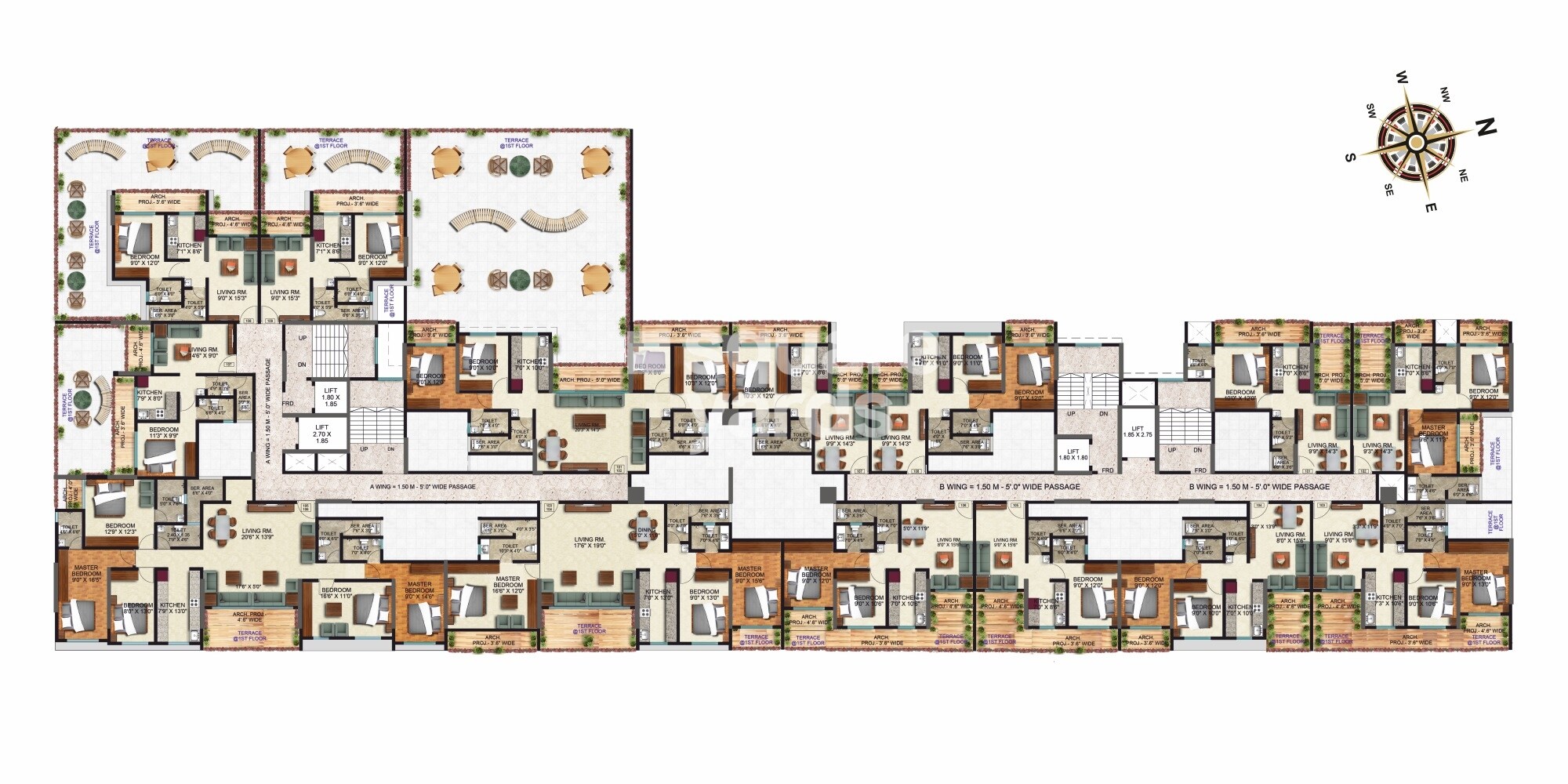Thanekar Palacio Floor Plans