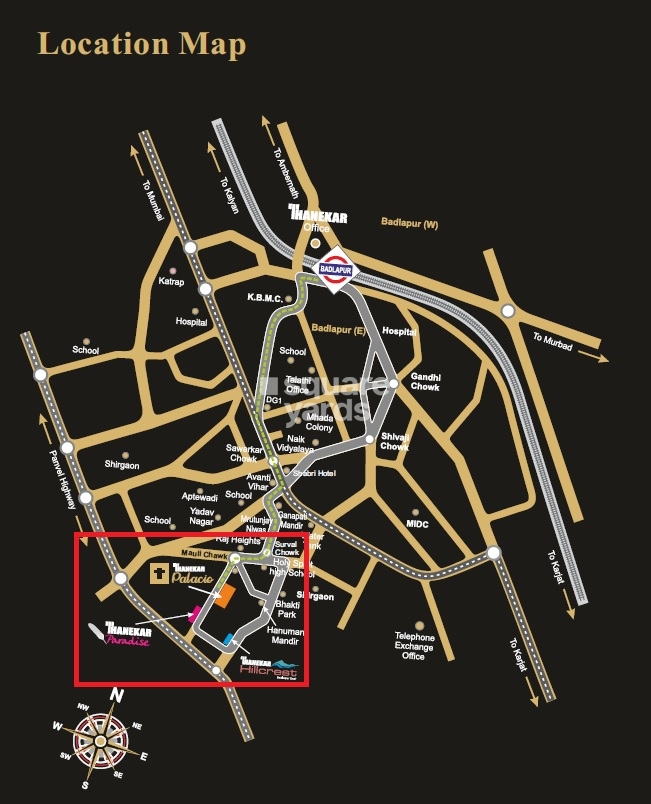 Thanekar Palacio in Badlapur East, Thane @ 14.20 Lac - Floor Plans ...