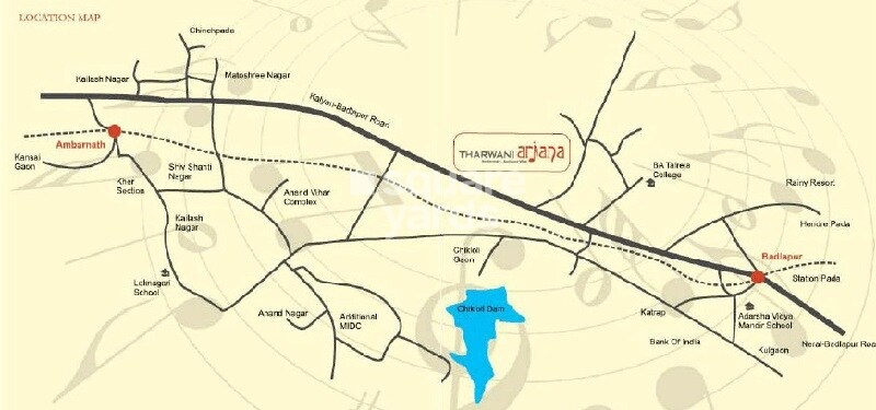 Tharwani Ariana Phase III Location Image