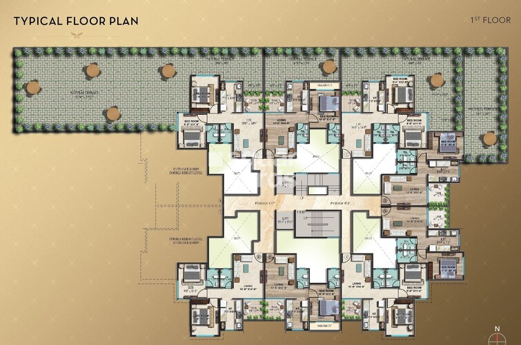 Tharwani Millennium City Floor Plans 1