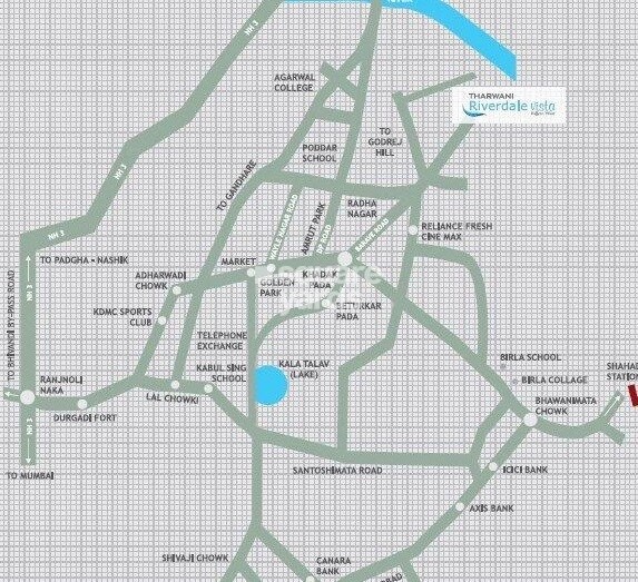 Tharwani Riverdale Vista Location Image