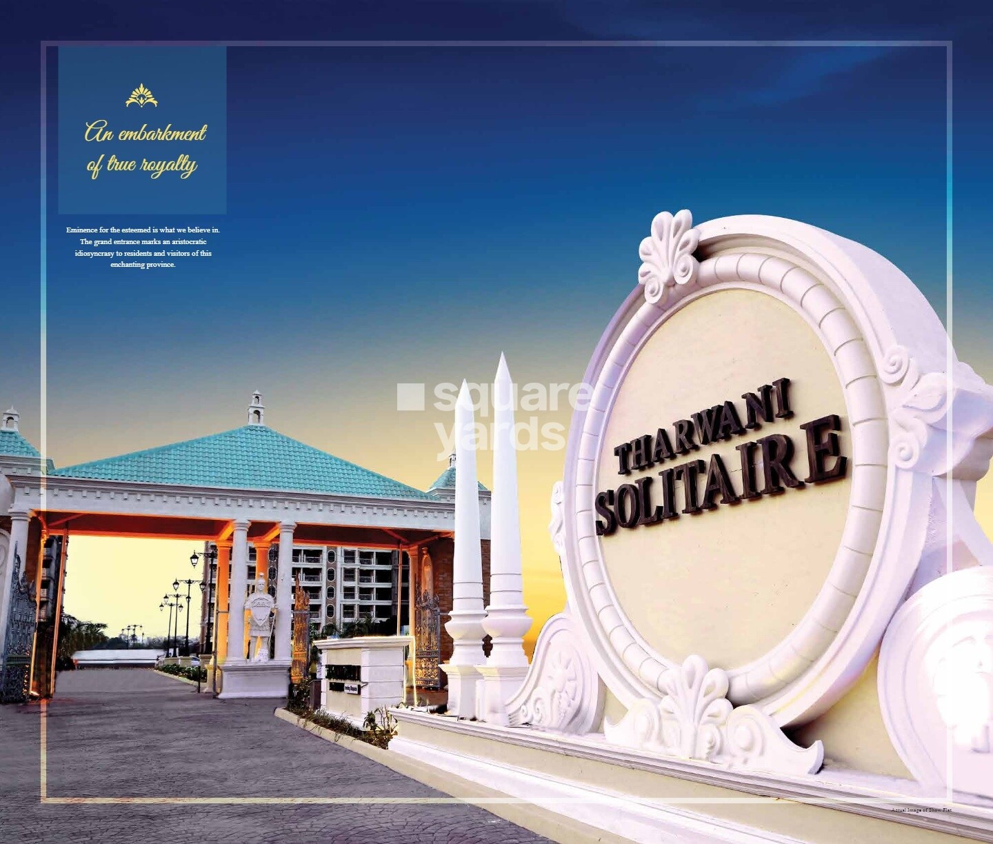 Tharwani Solitaire Entrance View