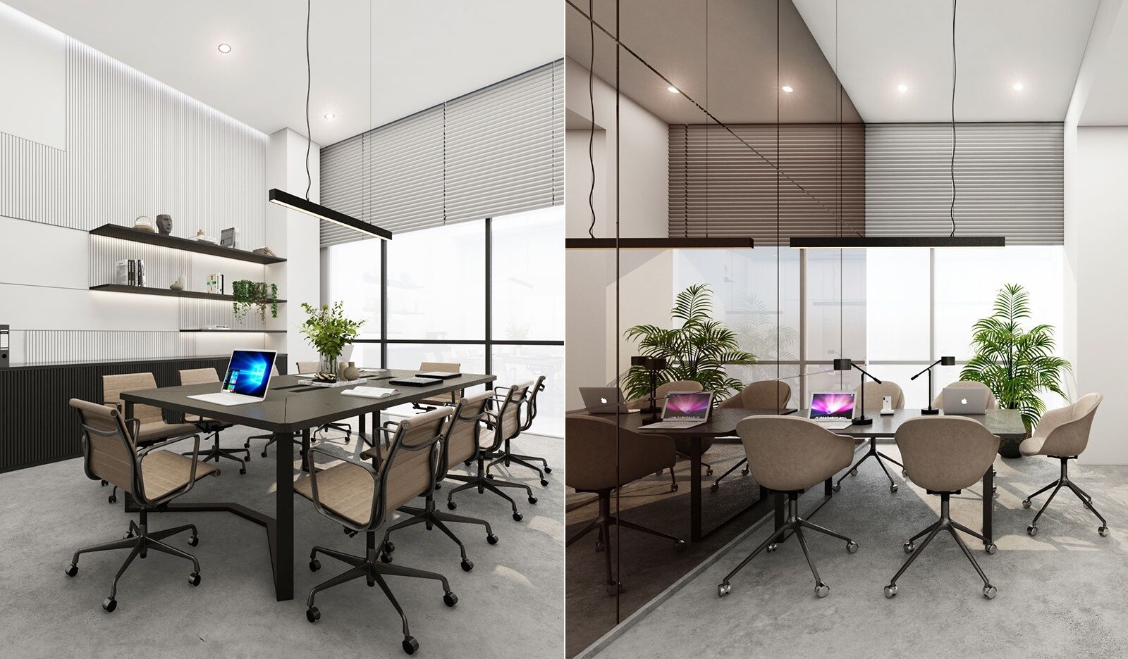 Tharwani Vedant Connect Commercial Interiors