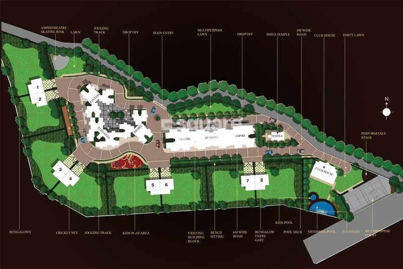 Tharwani Vedant Imperial Apartment Master Plan Image