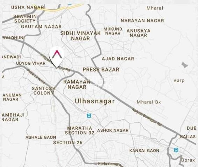 Tharwani Vedant Imperial Villas Location Image