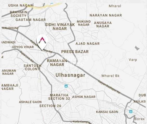 Tharwani Vedant Imperial Villas Location Image