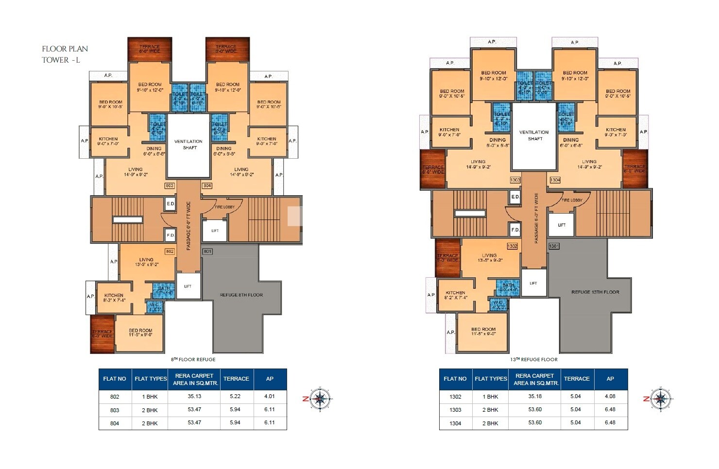 Tharwani Vedant Nakshatra Apartment Floor Plans 2