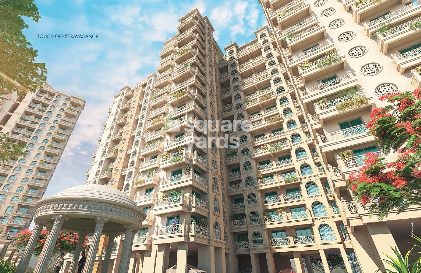 Tharwani Vedant Nakshatra Apartment Tower View 2