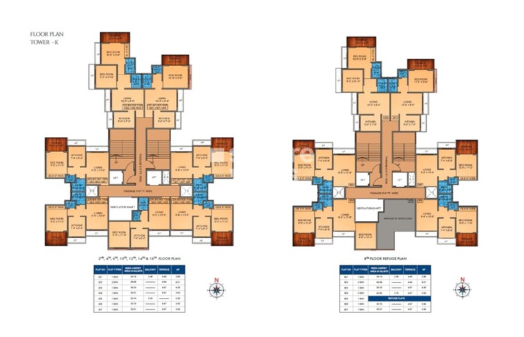 Tharwani Vedant Nakshatra Floor Plans 1