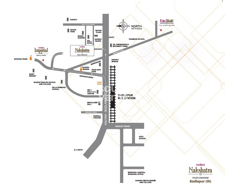 Tharwani Vedant Nakshatra Location Image