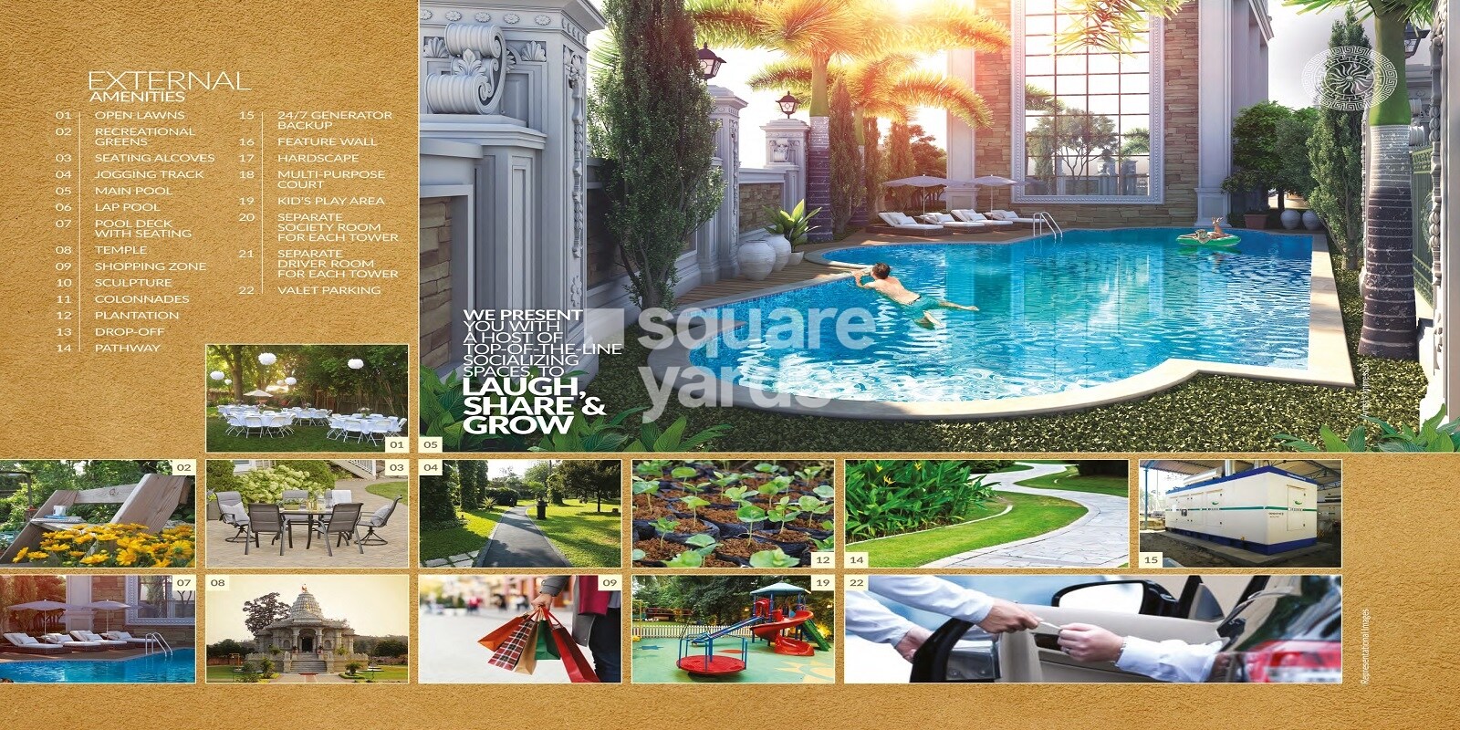 Tharwani Vedant Palacia Amenities-Features 2