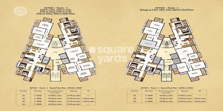 Tharwani Vedant Palacia Floor Plans 3