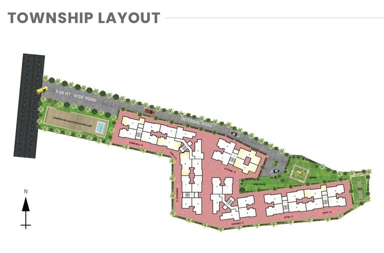 The Green Sapphirre Master Plan Image