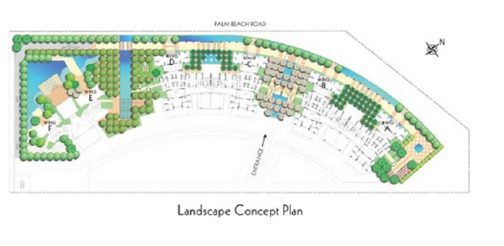 the wadhwa palm beach residency project master plan image1