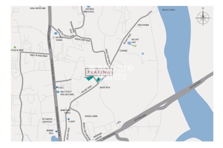 The Wadhwa Platina Location Image