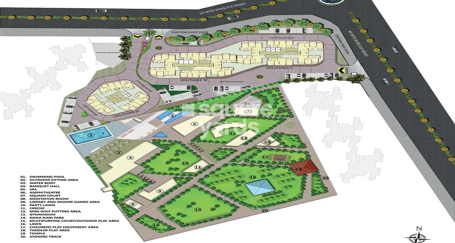 The Wadhwa Platina Master Plan Image