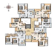 Sai Raj Tisai Heights Floor Plans