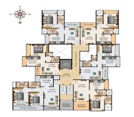 Sai Raj Tisai Heights Floor Plans