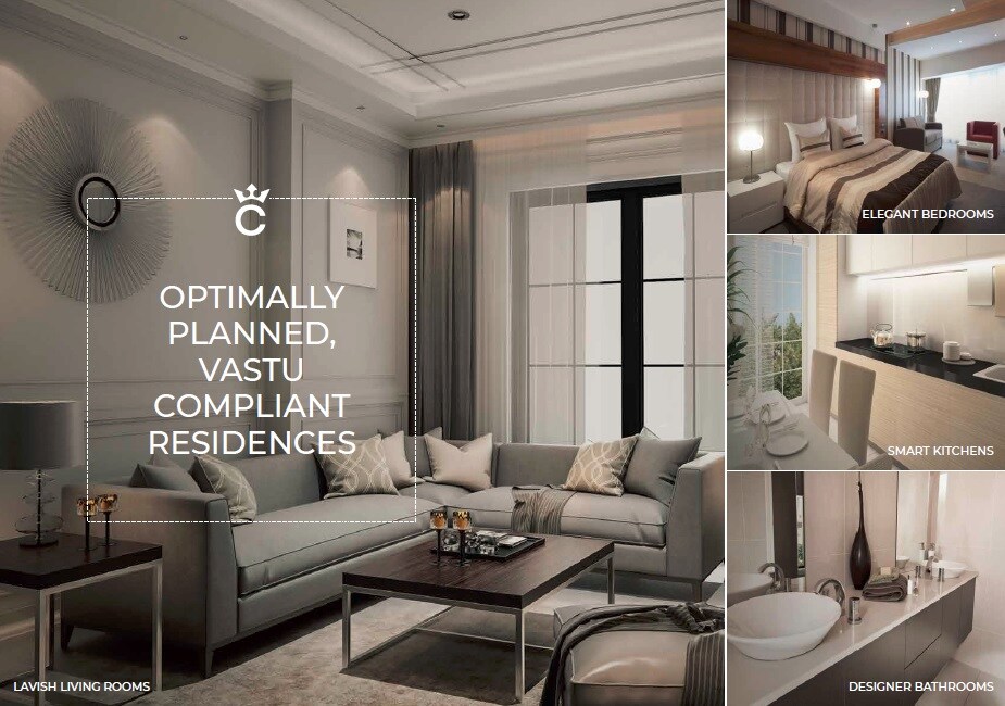 Triveni Crown Apartment Interiors