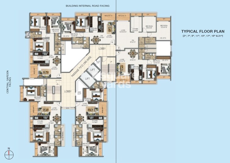 Triveni Majesta Floor Plans 1