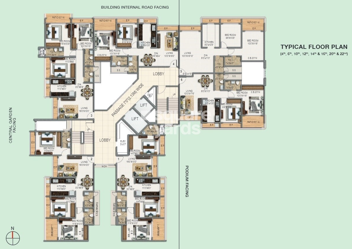 Triveni Majesta Floor Plans 2