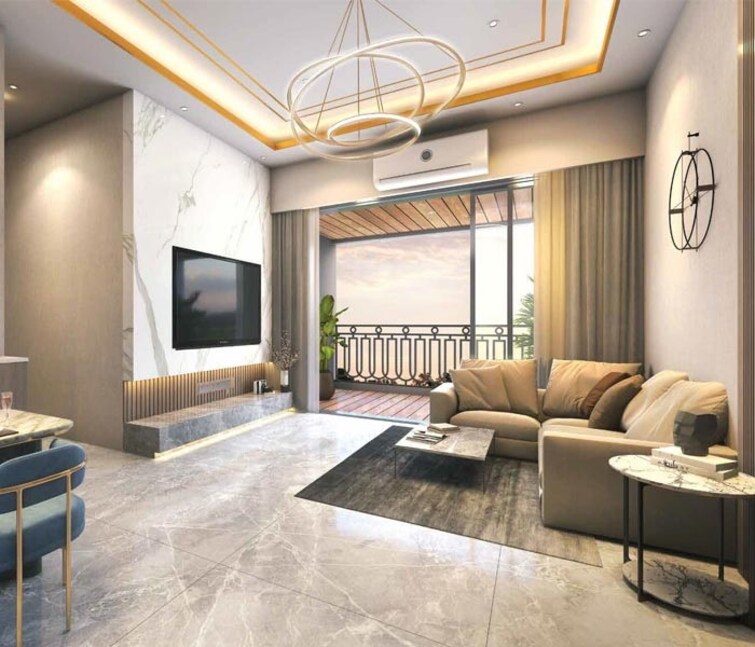 Triveni Pearl Apartment Interiors