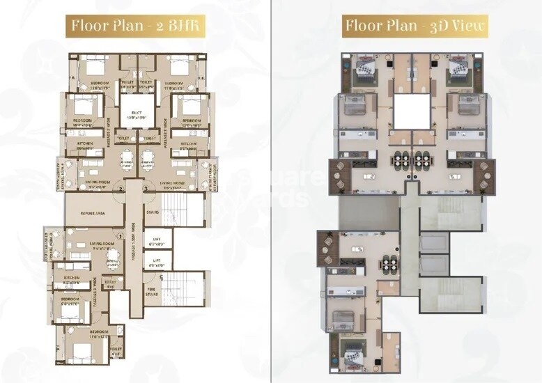 Tulsi Ariana Floor Plans