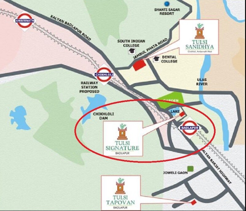 Tulsi Signature Location Image