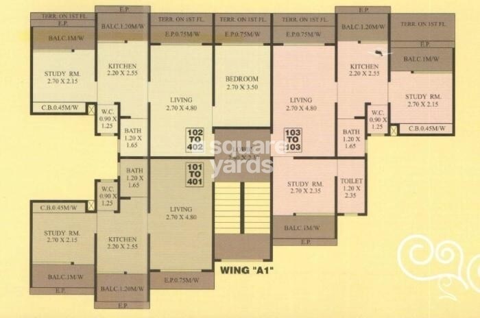 Umiya Dham Floor Plans 1