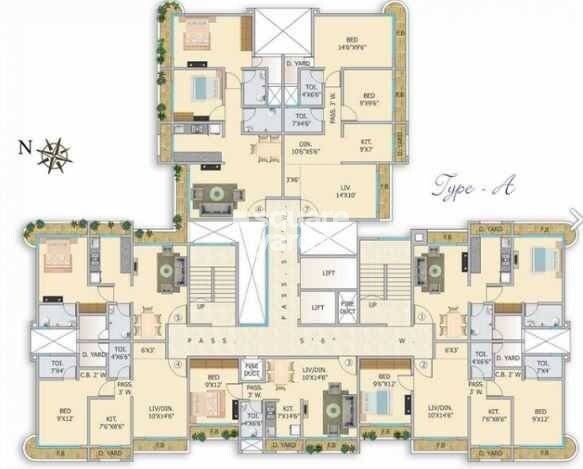 Unique Aurum 2 Floor Plans