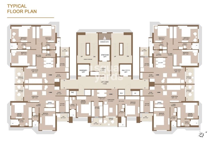 Unique Seasons One Floor Plans