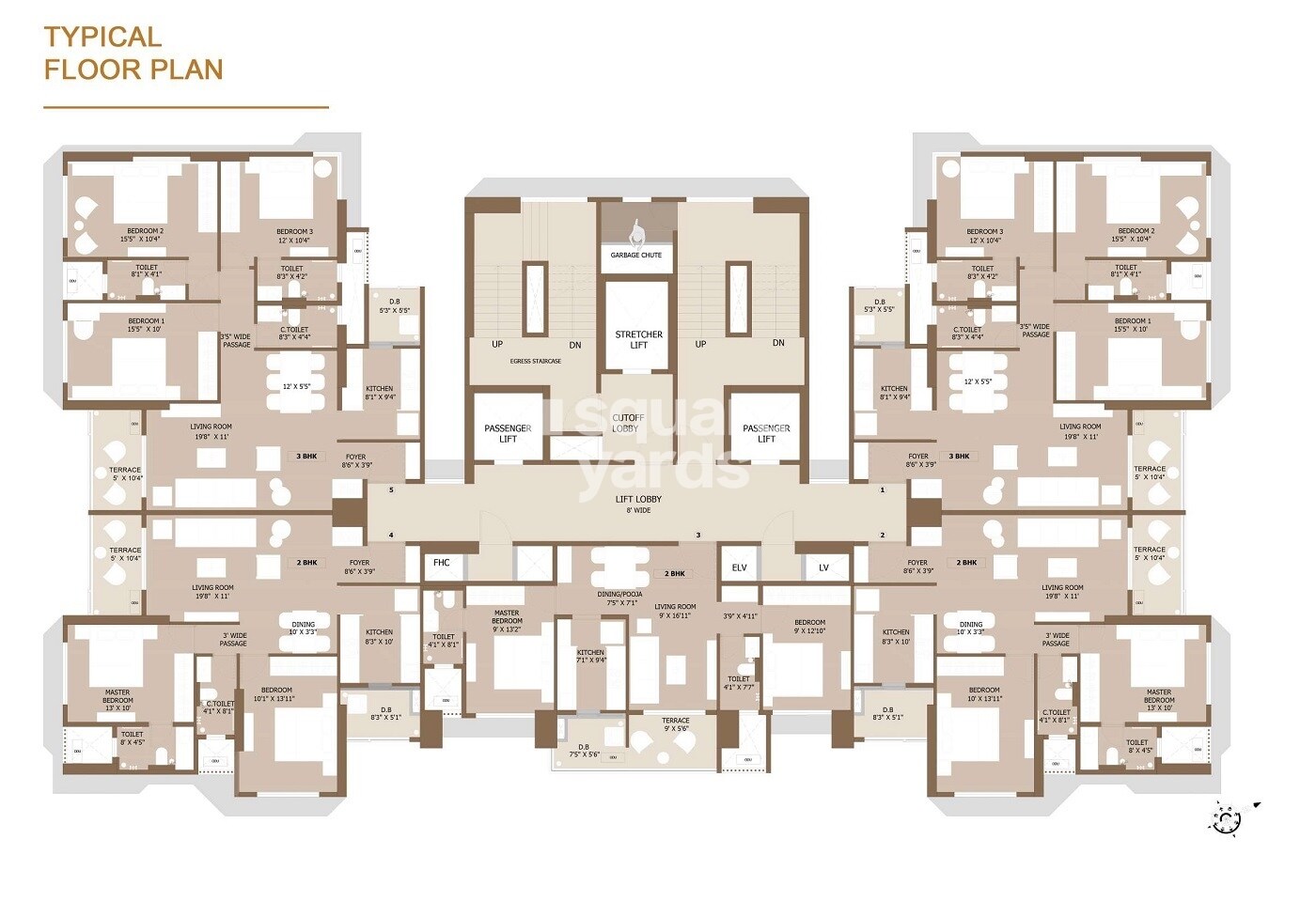 Unique Seasons One Floor Plans