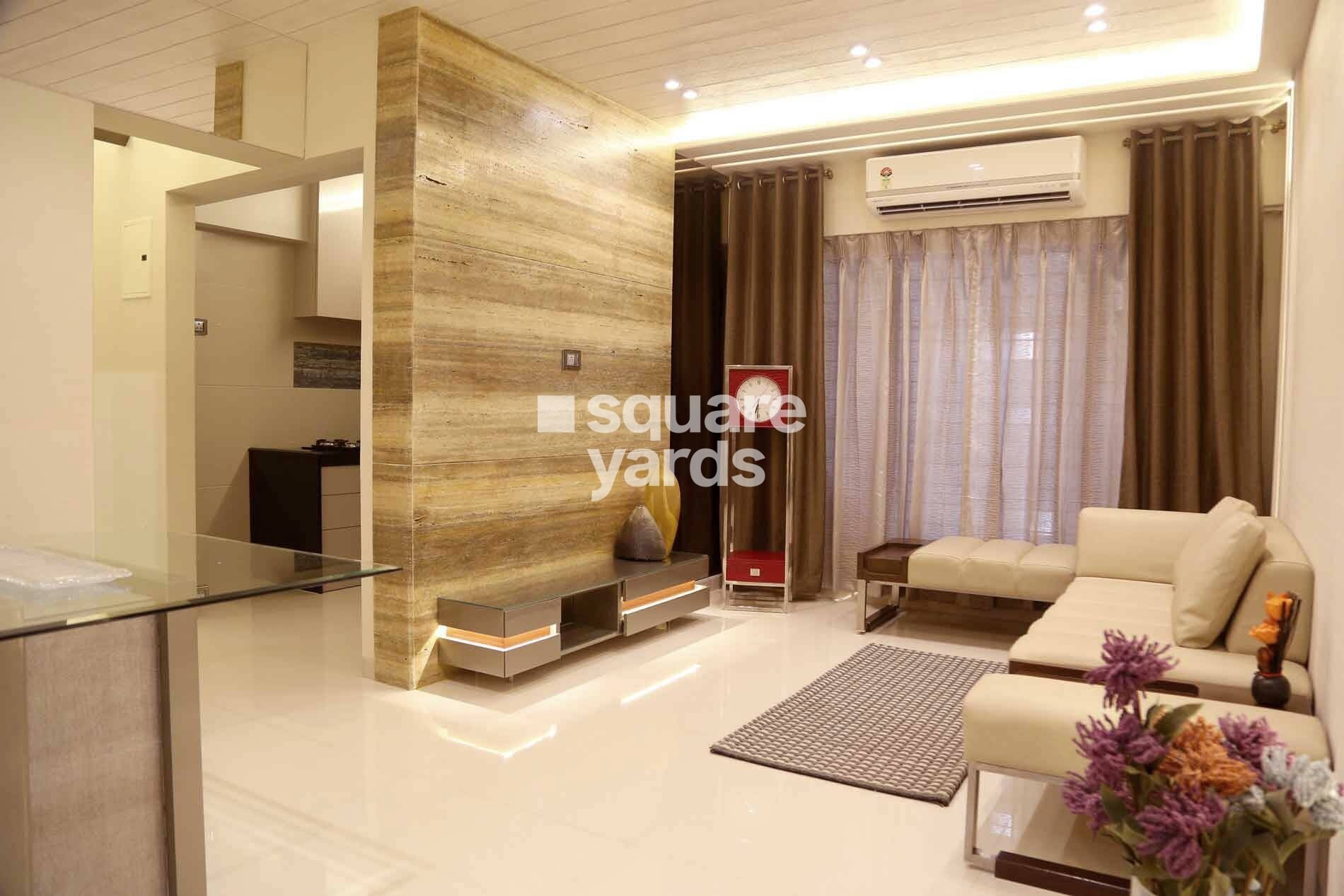 Unique Shanti The Skyline Apartment Interiors 2