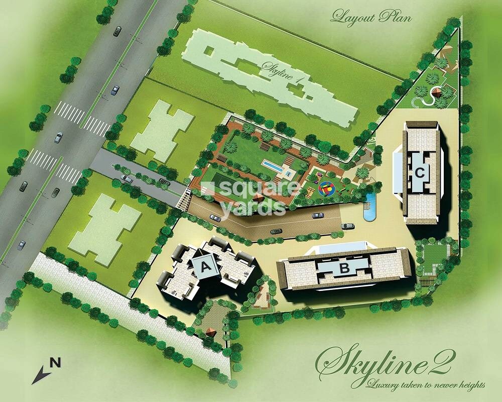 Unique Shanti The Skyline Master Plan 1