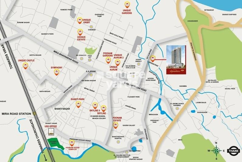 Unique Signature Mumbai Location Image