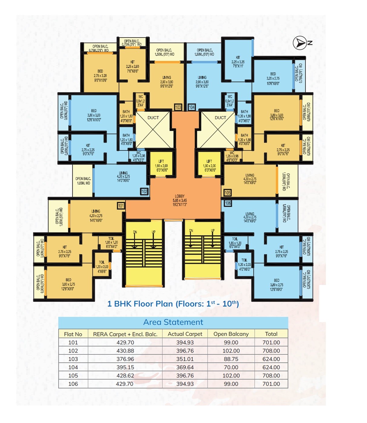 Universal Balaram Complex Floor Plans