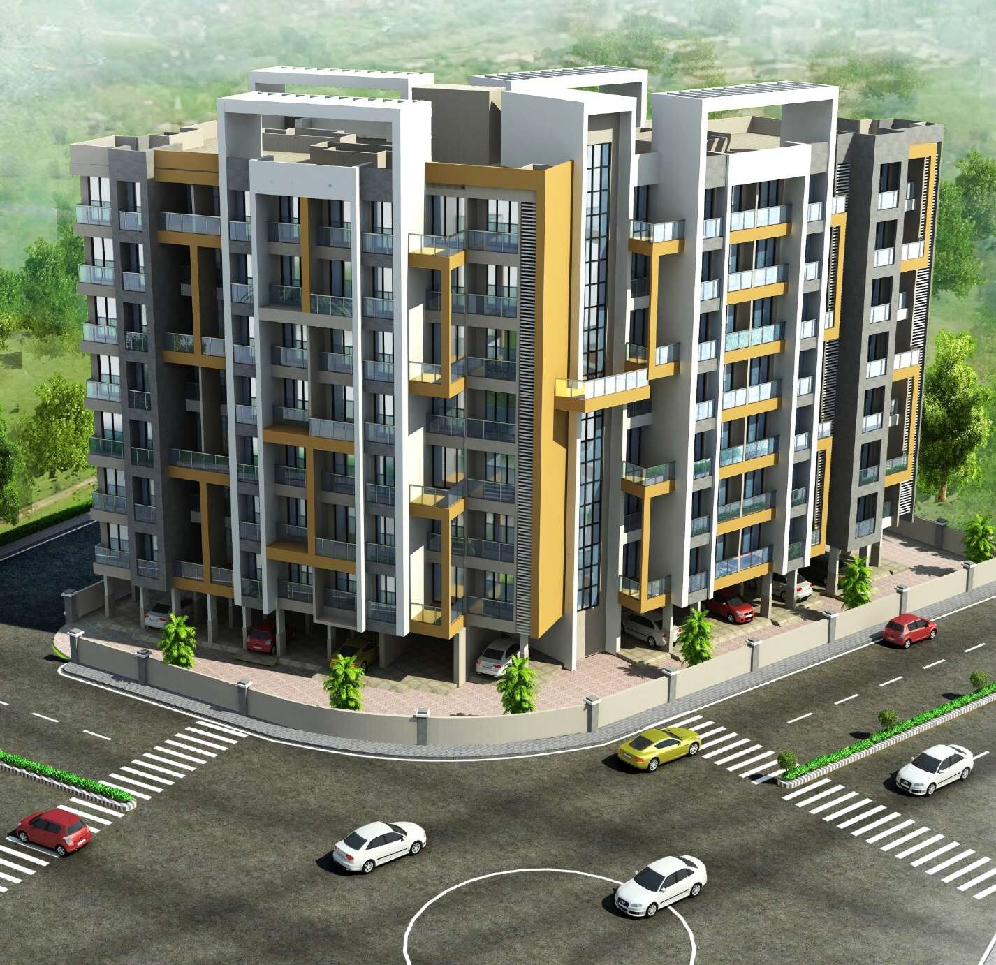 Vaishnavi Heights Kalyan East Apartment Exteriors 1