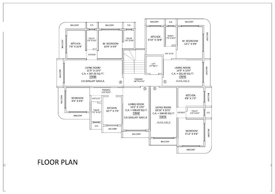 Varad Vijayshree CHS Floor Plans