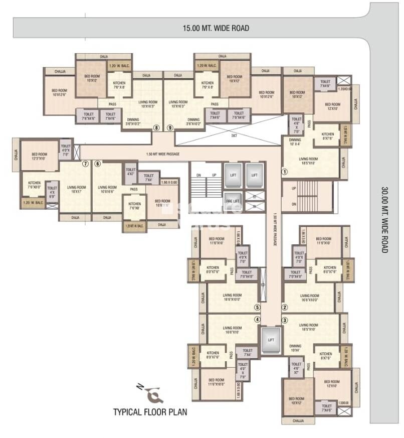 Varadvinayak Siddhivinayak Aura Floor Plans 2