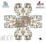 Vardhaman Tower Dombivli Floor Plans