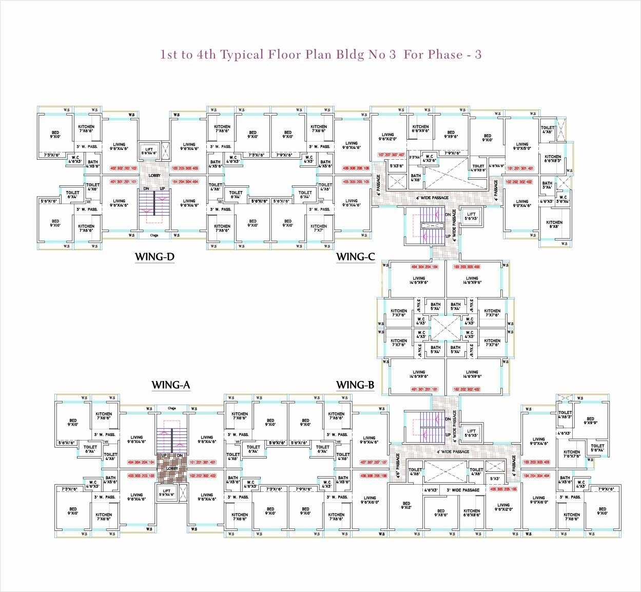 Vardhaman Vatika Floor Plans