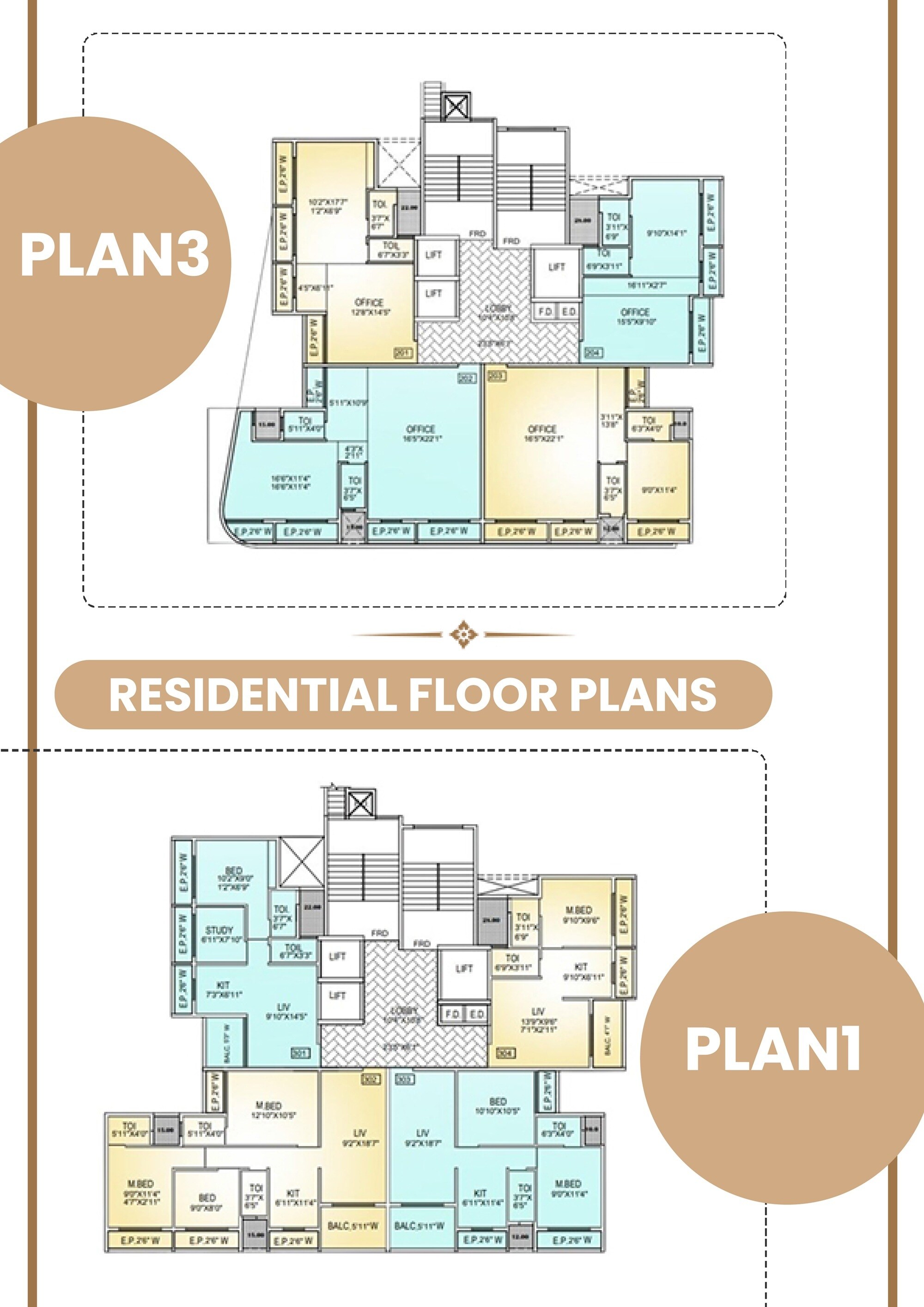 Vastu Amikumbh Floor Plans