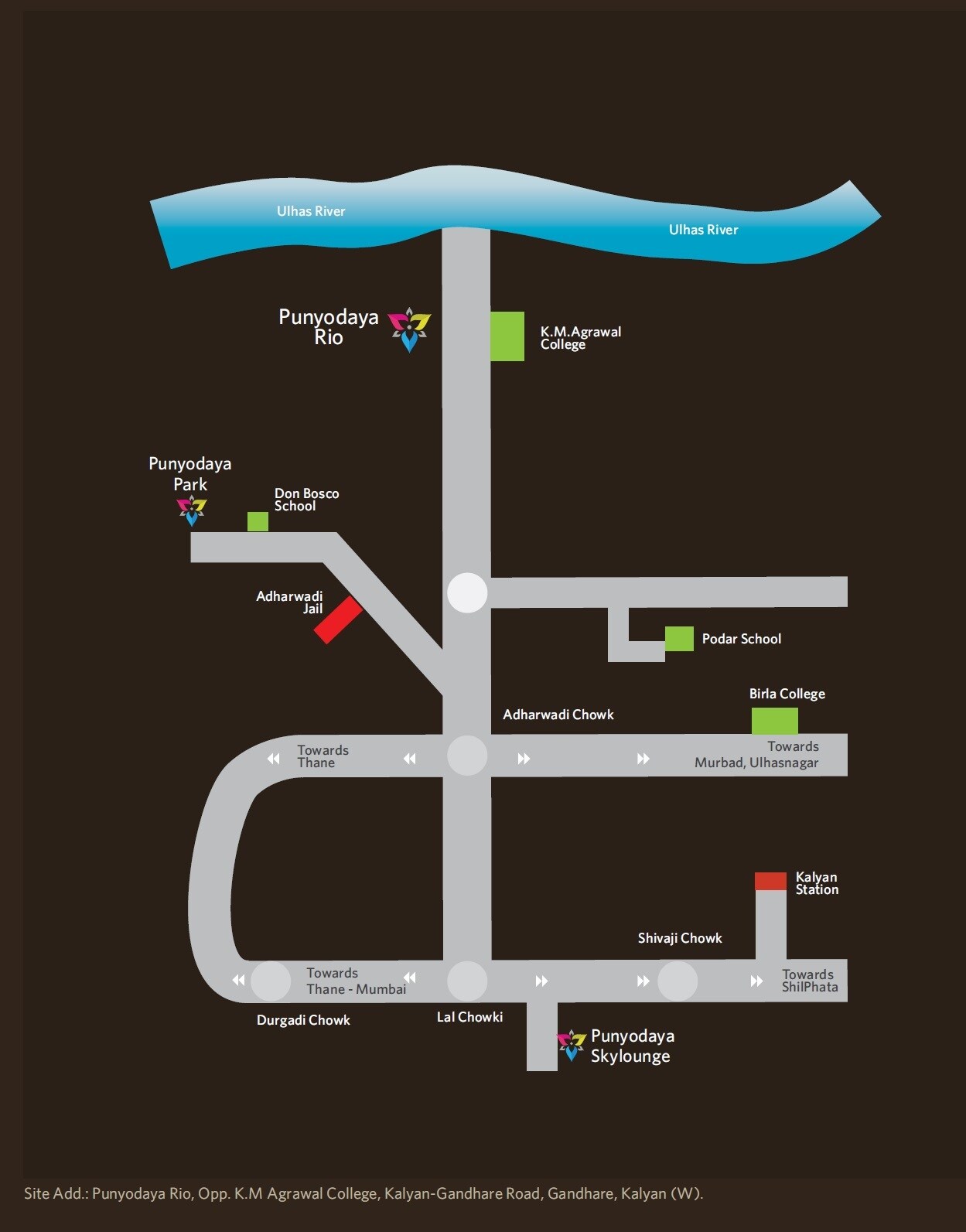 Vastusankalp Punyodaya Rio Location Image