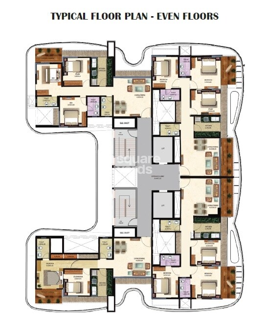 Vastusankalp Punyodaya Skylounge Floor Plans